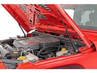 Rough Country Hydraulic Hood Assist (07-18 Jeep Wrangler JK)