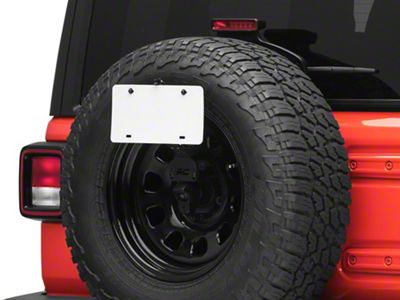 Rough Country License Plate Adapter (18-25 Jeep Wrangler JL)