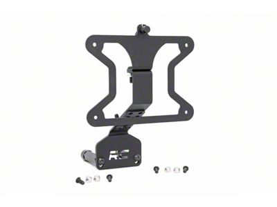Rough Country Suspension License Plate Adapter (07-18 Jeep Wrangler JK)