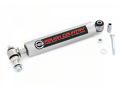 Rough Country Premium N3 Steering Stabilizer (87-06 Jeep Wrangler YJ & TJ)