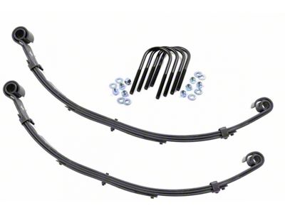 Rough Country Rear Leaf Springs for 4-Inch Lift (82-86 Jeep CJ7)