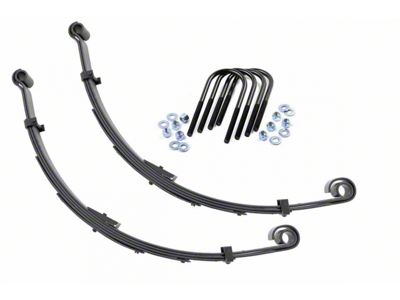 Rough Country Rear Leaf Springs for 6-Inch Lift (87-95 Jeep Wrangler YJ)
