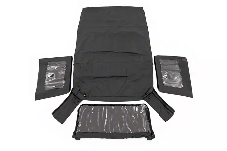 Rough Country Jeep Wrangler Replacement Soft Top - Black