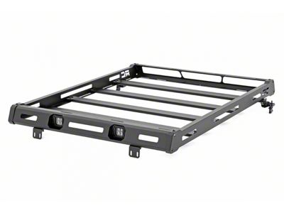 Rough Country Roof Rack System with Black Series LED Lights (07-18 Jeep Wrangler JK)