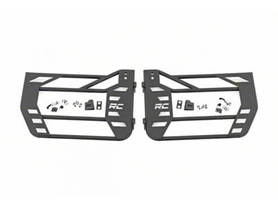 Rough Country Steel Tube Doors; Front (07-18 Jeep Wrangler JK)