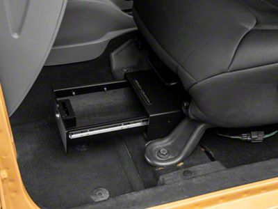 Rough Country Under Seat Lock Box (07-10 Jeep Wrangler JK 2-Door; 07-18 Jeep Wrangler JK 4-Door)