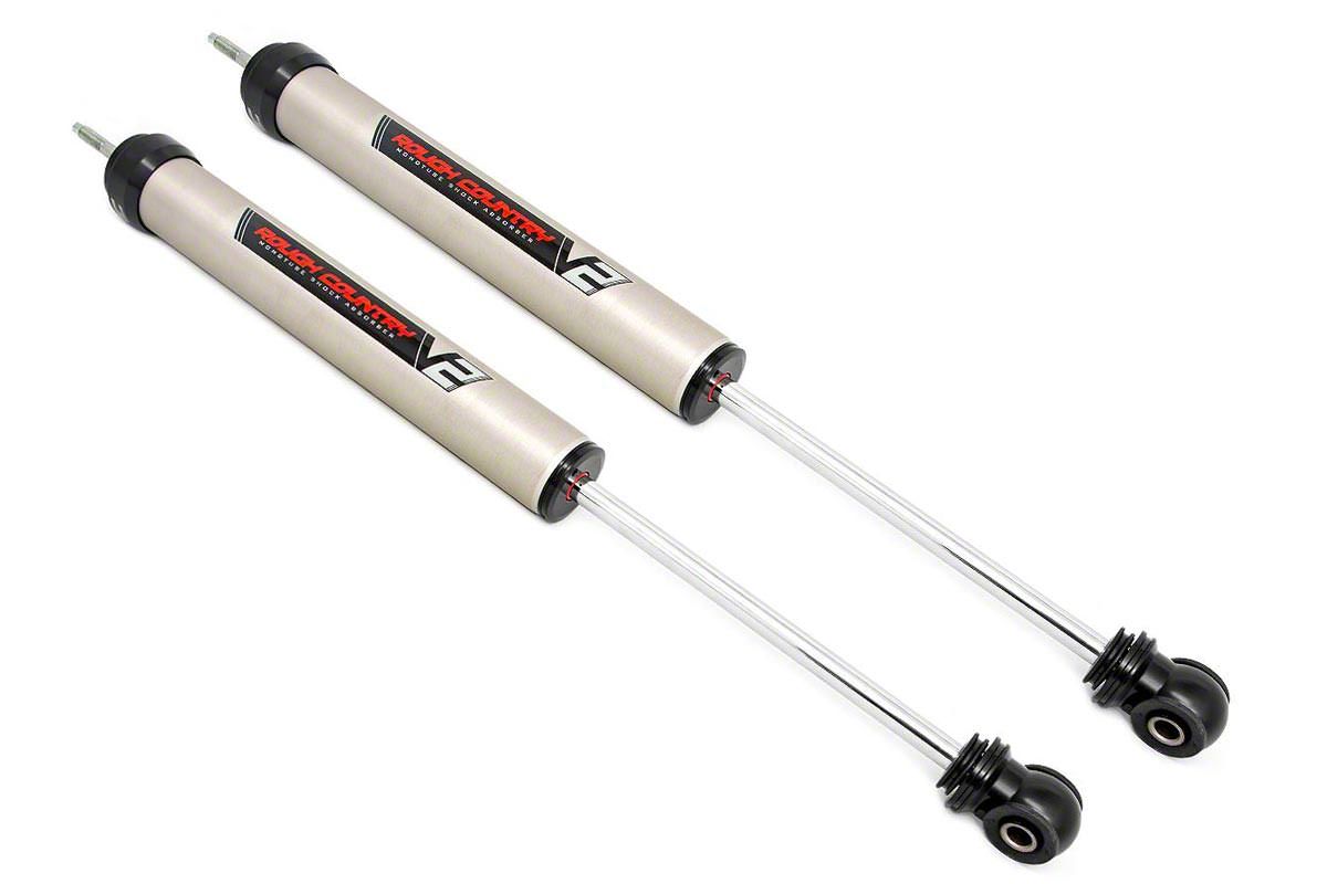Rough Country Jeep Wrangler V2 Monotube Front Shocks for 0 to 3Inch Lift 760740_A (8795 Jeep