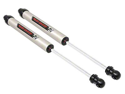 Rough Country V2 Monotube Rear Shocks for 0 to 1-Inch Lift (18-25 Jeep Wrangler JL)