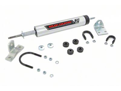 Rough Country V2 Steering Stabilizer (76-86 Jeep CJ7)