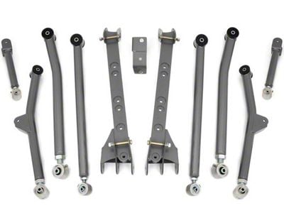 Rough Country Long Arm Upgrade Kit without Shocks (04-06 Jeep Wrangler TJ Unlimited)