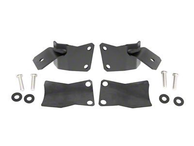 Rough Country Lower A-Pillar Light Mounts (97-06 Jeep Wrangler TJ)
