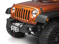 Rough Country Modular Front Winch Plate Bumper (07-18 Jeep Wrangler JK)