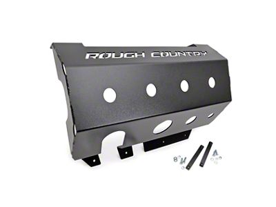 Rough Country Muffler Skid Plate (07-18 Jeep Wrangler JK)