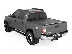 Rough Country Hard Low Profile Tri-Fold Tonneau Cover (05-15 Tacoma w/ 5-Foot Bed & Deck Rail System)
