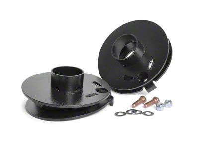 Rough Country Rear Coil Spring Correction Plates (97-06 Jeep Wrangler TJ)