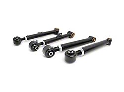 Rough Country Adjustable Rear Upper and Lower X-Flex Control Arms for 0 to 6.50-Inch Lift (97-06 Jeep Wrangler TJ)