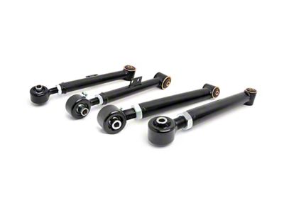 Rough Country Adjustable Rear Upper and Lower X-Flex Control Arms for 0 to 6.50-Inch Lift (97-06 Jeep Wrangler TJ)
