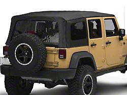 Rough Country Replacement Soft Top; Black Denim (10-18 Jeep Wrangler JK 4-Door)