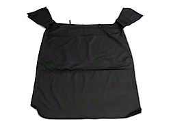 Rough Country Replacement Soft Top; Black Denim (87-95 Jeep Wrangler YJ w/ Half Steel Doors)