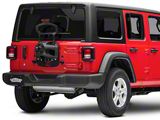 Rough Country Spare Tire Relocation Bracket (18-26 Jeep Wrangler JL w/ Rear Proximity Sensors)