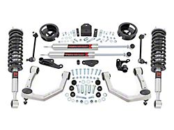 Rough Country Suspension 3.50-Inch Suspension Lift Kit with M1 Struts and M1 Monotube Shocks (25-26 4WD 4Runner w/o AVS System, Excluding Trailhunter, TRD Off-Road, & TRD Pro)