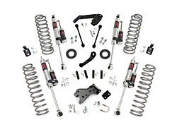 Rough Country Suspension 4-Inch Suspension Lift Kit with M1R Reservoir Shocks (07-18 Jeep Wrangler JK 2-Door)