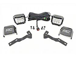 Rough Country Offroad 3-Inch Osram Wide Angle Series LED Ditch Light Kit (16-23 Tacoma)