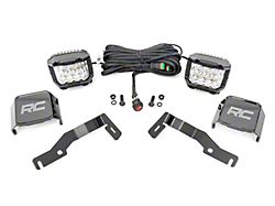 Rough Country Offroad 3-Inch Osram Wide Angle Series LED Ditch Light Kit (24-26 Tacoma)