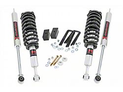 Rough Country Suspension 3-Inch Suspension Lift Kit with Front M1 Struts and Rear M1 Shocks (05-23 4WD Tacoma)