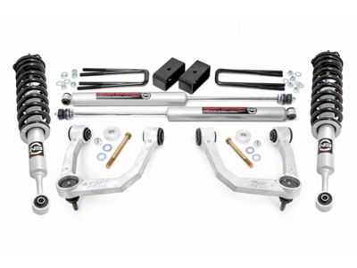 Rough Country 3.50-Inch Bolt-On Suspension Lift Kit with M1 Monotube Struts and Shocks (05-23 4WD Tacoma)