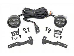 Rough Country Offroad 3.50-Inch Round Amber DRL LED Ditch Light Kit (16-23 Tacoma)
