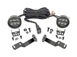 Rough Country Offroad 3.50-Inch Round Amber DRL LED Ditch Light Kit (05-15 Tacoma)