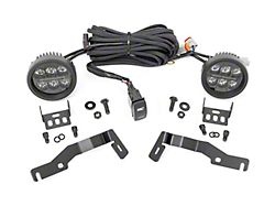 Rough Country Suspension 3.50-Inch Round Amber DRL LED Ditch Light Kit (24-26 Tacoma)
