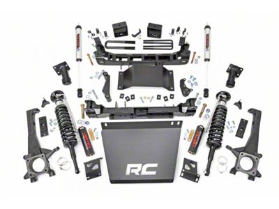 Rough Country 6-Inch Suspension Lift Kit with Vertex Adjustable Coil-Overs and V2 Monotube Shocks (05-15 6-Lug Tacoma)