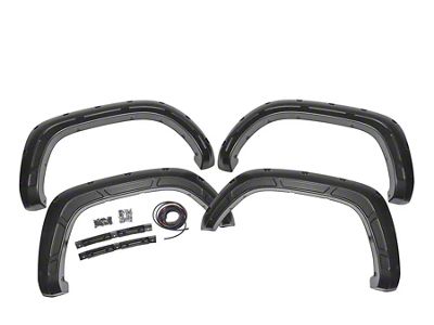 Rough Country Suspension Defender Fender Flares; Magnetic Gray (16-23 Tacoma)
