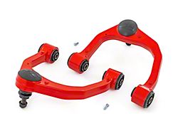 Rough Country Forged Upper Control Arms; Red (05-23 Tacoma)
