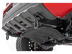 Rough Country Front Shackle Kit with D-Rings; Black (24-25 Tacoma)
