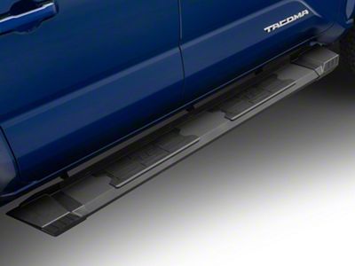Rough Country HD2 Running Boards; Black (24-25 Tacoma)