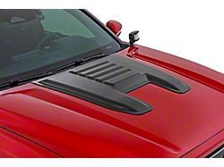Rough Country Hood Scoop; Gloss Black (24-25 Tacoma)