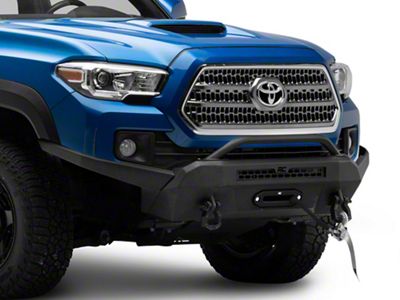 Rough Country Hybrid High Clearance Front Bumper with PRO9500S Winch (16-23 Tacoma)