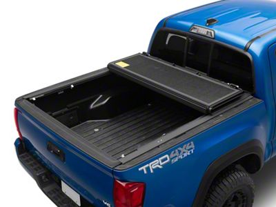 Rough Country Hard Low Profile Tri-Fold Tonneau Cover (16-23 Tacoma w/ 5-Foot Bed & Cargo Management System)