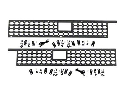 Rough Country MOLLE Panel Bed Mounting System; Driver and Passenger Side (24-25 Tacoma w/ 5-Foot Bed)