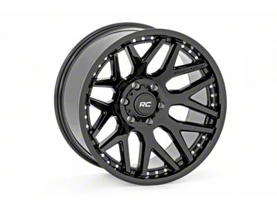 Rough Country 95 Series Matte Black 6-Lug Wheel; 20x10; -25mm Offset (16-23 Tacoma)