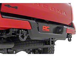 Rough Country Rear Shackle Kit with D-Rings; Black (24-25 Tacoma)