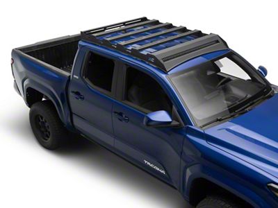 Rough Country Roof Rack with 40-Inch Black Series LED Light Bar (24-25 Tacoma Double Cab)