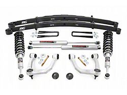 Rough Country Suspension 3.50-Inch Series II Bolt-On Suspension Lift Kit with Vertex Adjustable Coil-Overs, V2 Monotube Shocks and Rear Leaf Springs (05-23 6-Lug Tacoma)