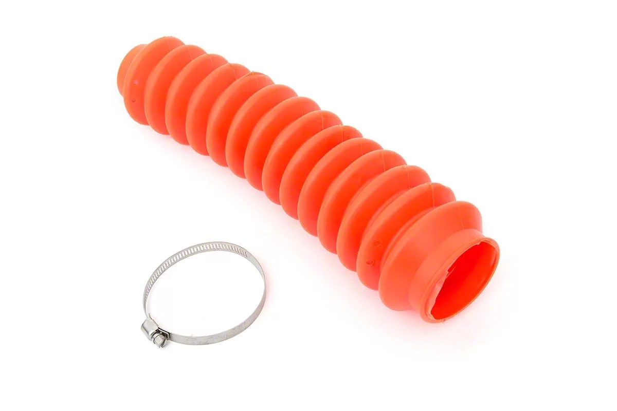 Shock Boot 2 Inch Rough Country Tacoma Shock Boot; Hot Orange 87172 - Free Shipping