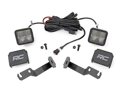 Rough Country Suspension Spectrum Series LED Ditch Light Kit; Spot Beam (05-15 Tacoma)