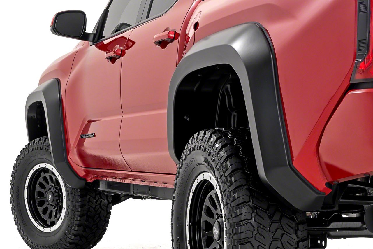 Rough Country Suspension Tacoma Sport Fender Flares; Terra O