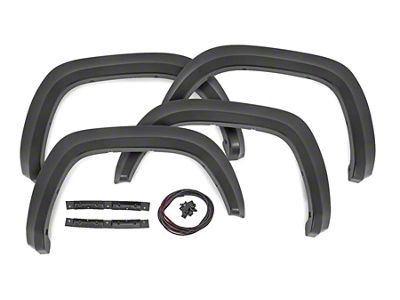 Rough Country Sport Fender Flares; Silver Sky Metallic (16-23 Tacoma)